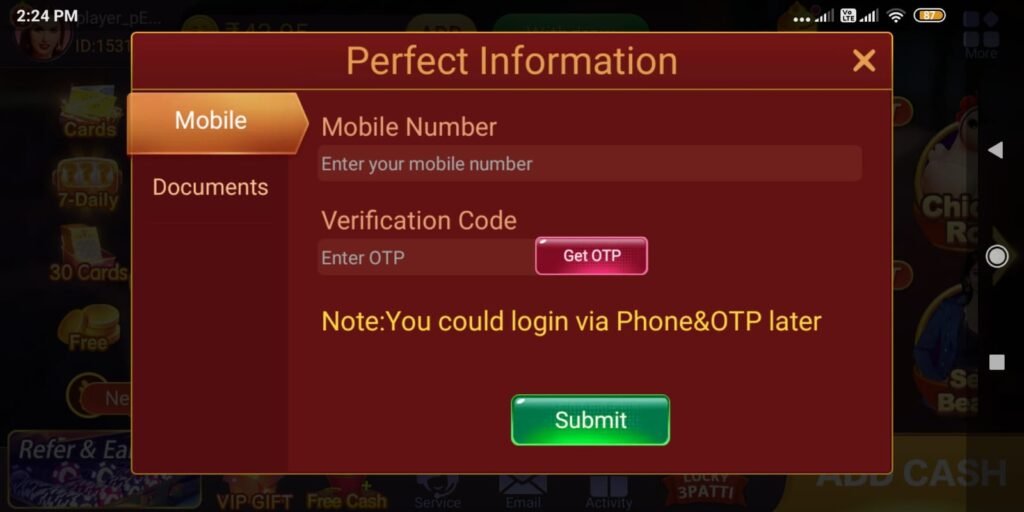 Teen Patti Master Withdrawal Problem Solution